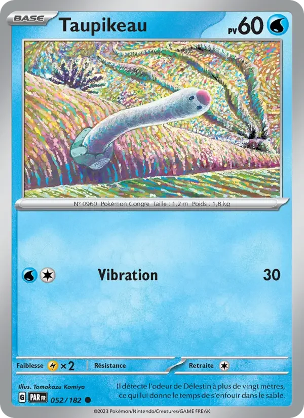 Carte Pokémon Taupikeau — Faille Paradoxe