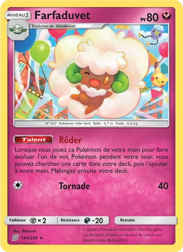 Carte Pokémon Farfaduvet — Harmonie des Esprits