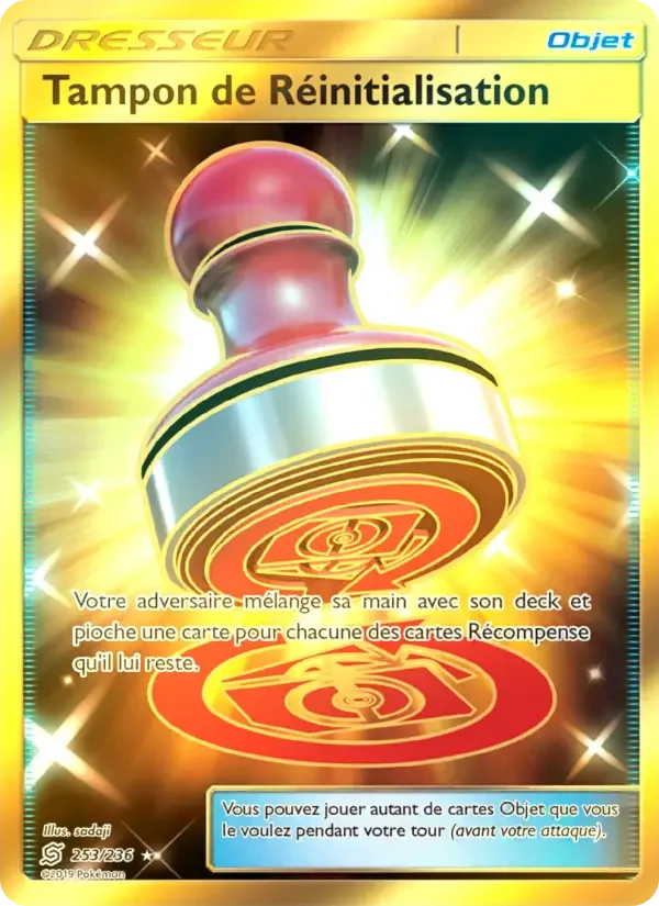 Carte Pokémon Tampon de Réinitialisation — Harmonie des Esprits