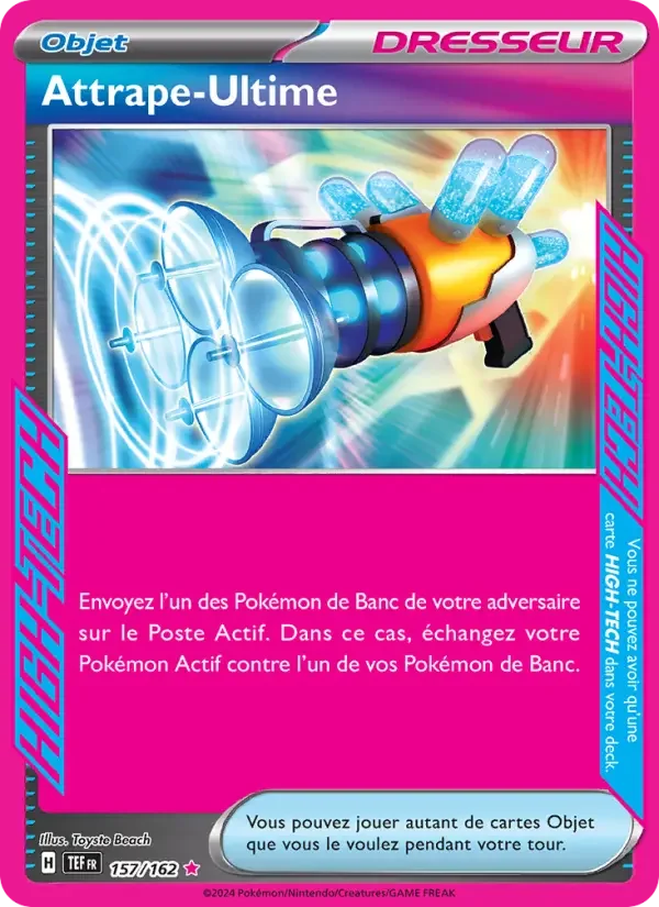 Carte Pokémon Attrape-Ultime — Forces Temporelles