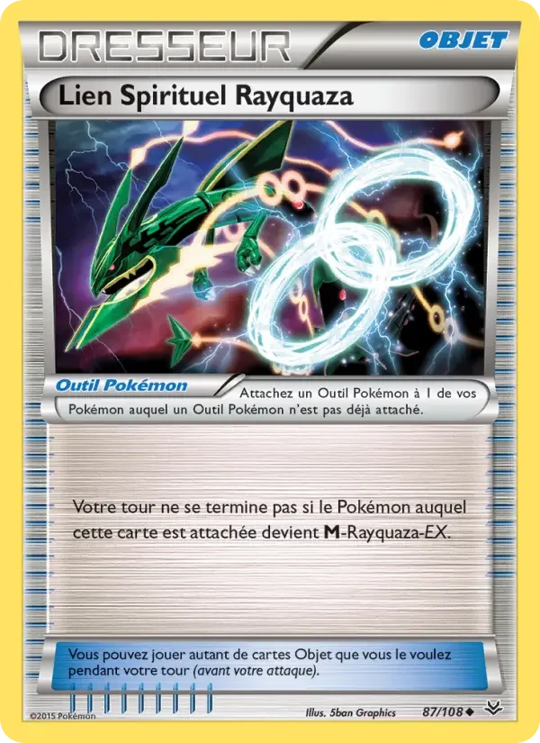 Carte Lien Spirituel Rayquaza
