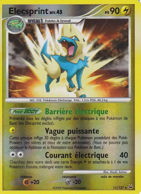 Carte Élecsprint