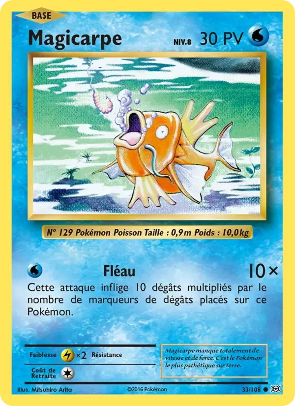 Carte Magicarpe