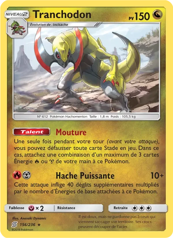 Carte Pokémon Tranchodon — Harmonie des Esprits
