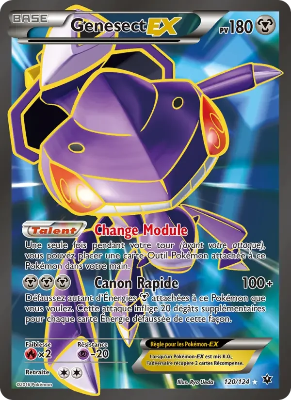Carte Pokémon Genesect EX — Impact des Destins