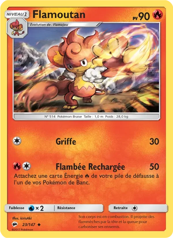 Carte Flamoutan