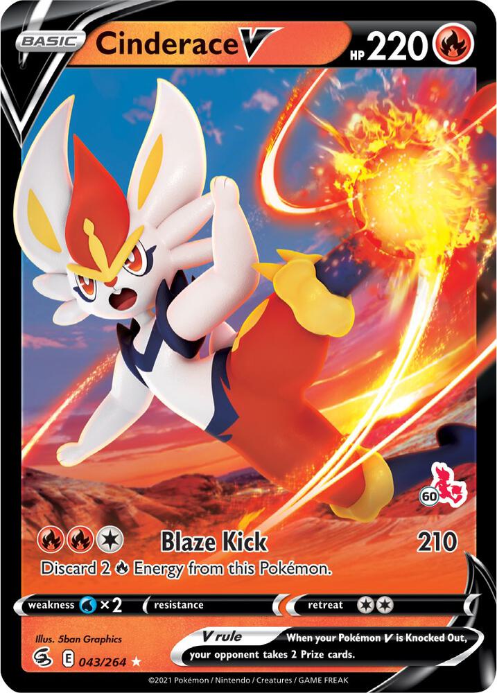 Carte Pokémon Pyrobut V — Poing de Fusion