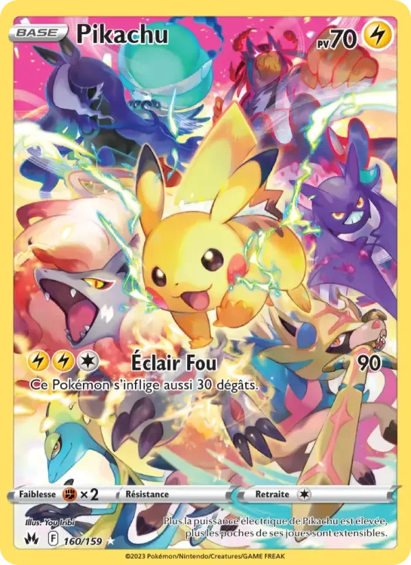 Carte Pokémon Pikachu — Zénith Suprême
