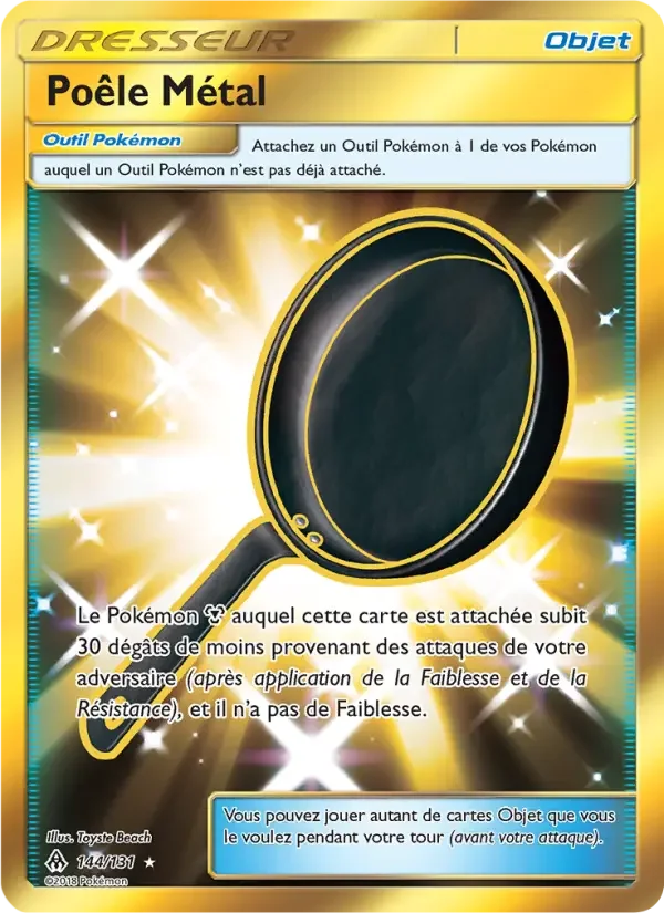 Carte Poêle Métal