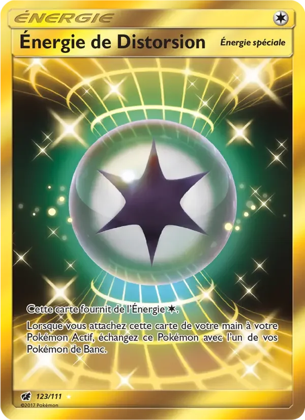 Carte Pokémon Énergie de Distorsion — Invasion Carmin