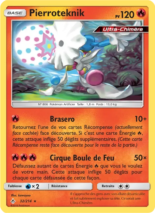 Carte Pokémon Pierroteknik — Alliance Infaillible
