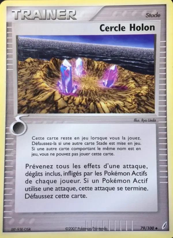 Carte Pokémon Cercle Holon — Gardiens de Cristal