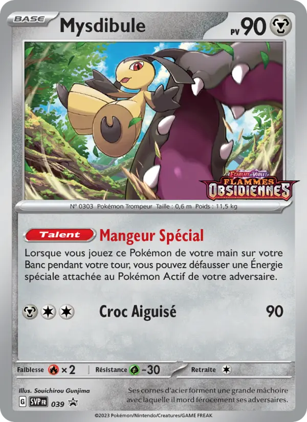 Carte Pokémon Mysdibule — Promos Écarlate et Violet