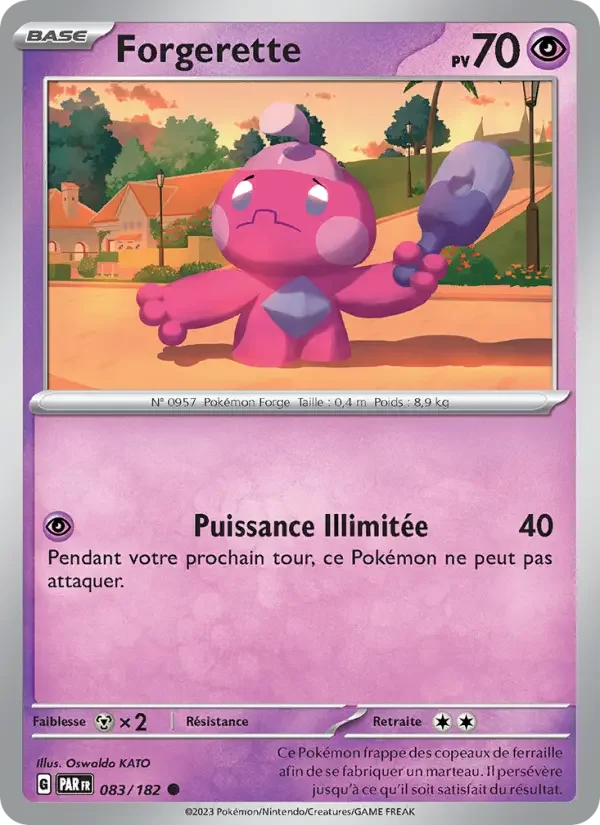 Carte Pokémon Forgerette — Faille Paradoxe