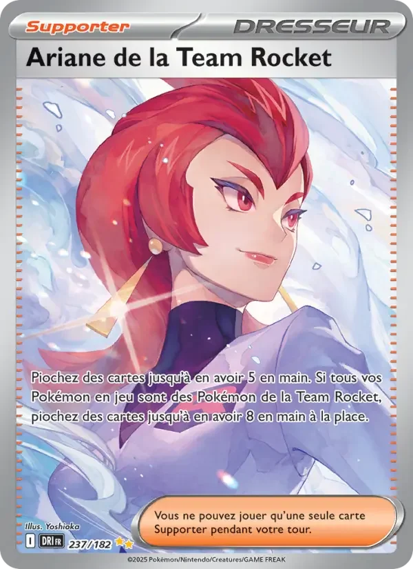 Carte Pokémon Ariane de la Team Rocket — Rivalités Destinées