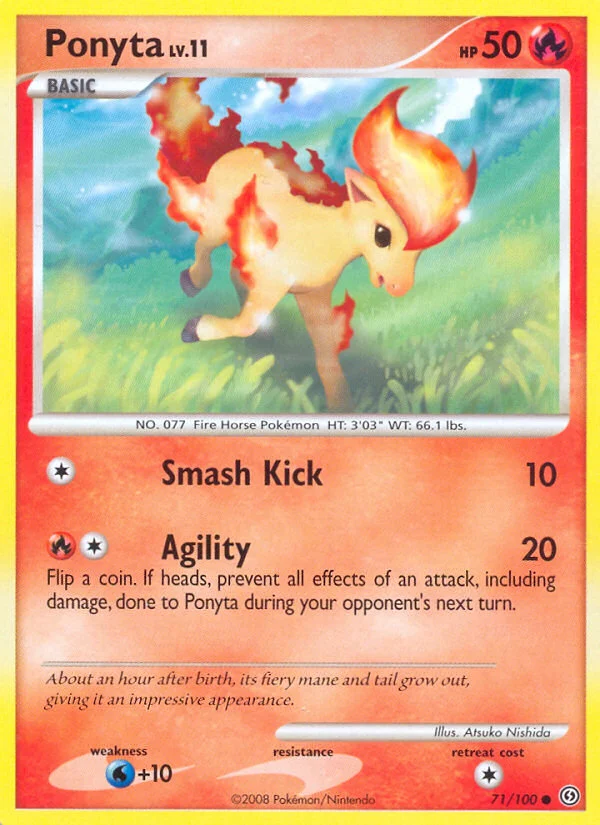 Carte Ponyta