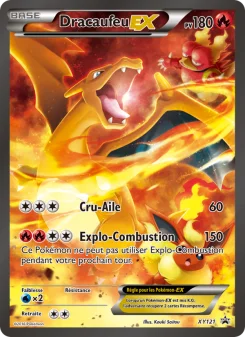 Carte Pokémon Dracaufeu EX — Promos X&Y
