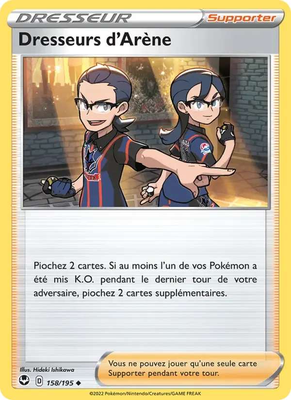 Carte Dresseurs d'Arène