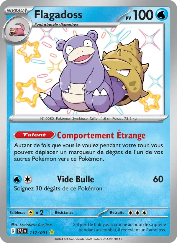 Carte Pokémon Flagadoss — Destinées de Paldea