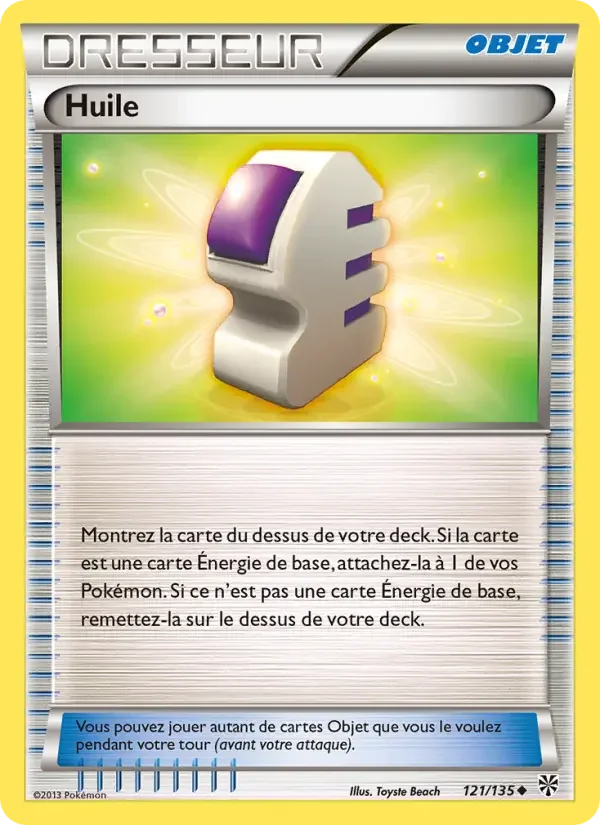 Carte Huile