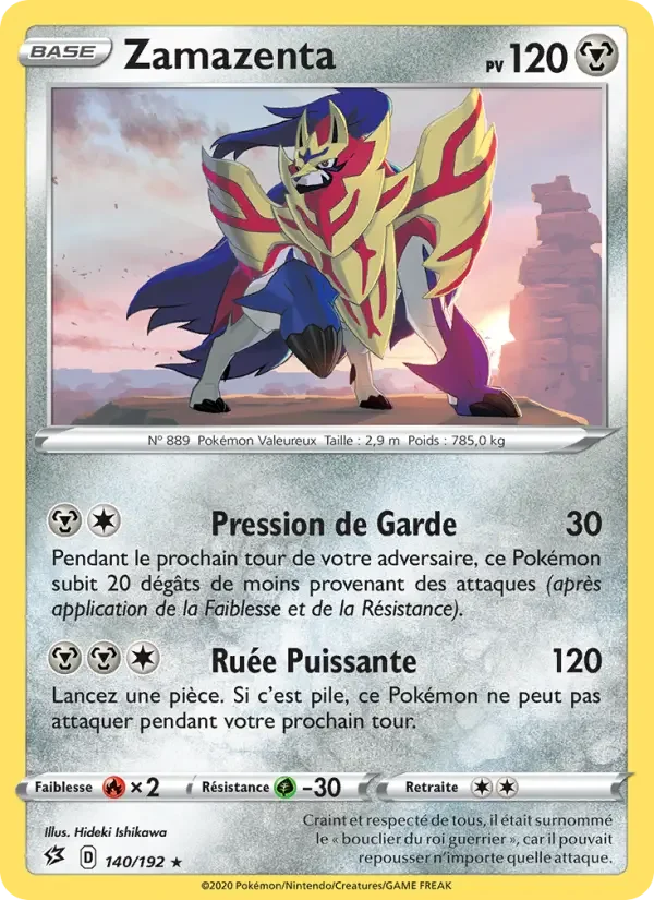 Carte Zamazenta