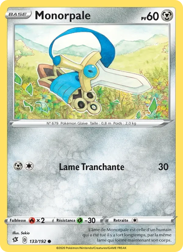 Carte Pokémon Monorpale — Clash des Rebelles