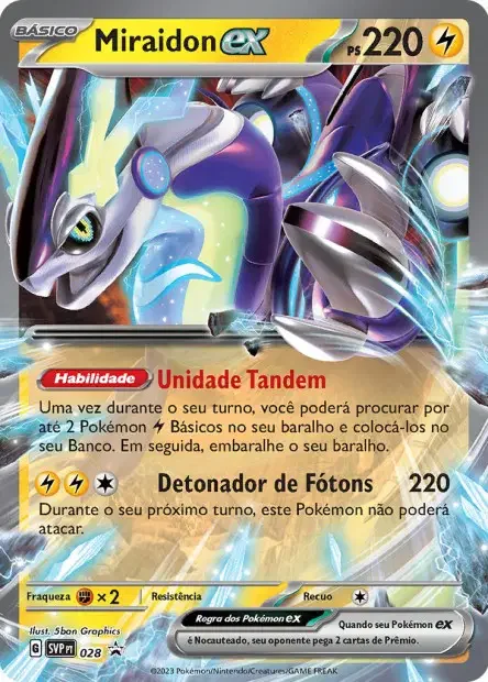 Carte Miraidon ex