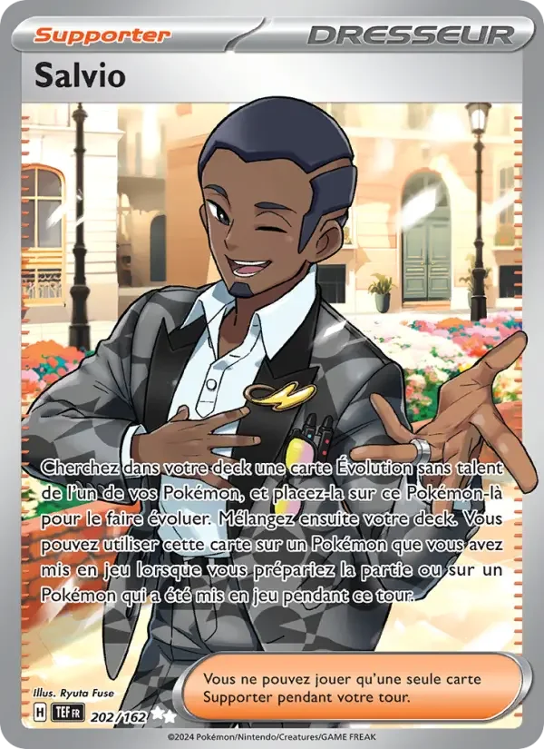 Carte Pokémon Salvio — Forces Temporelles
