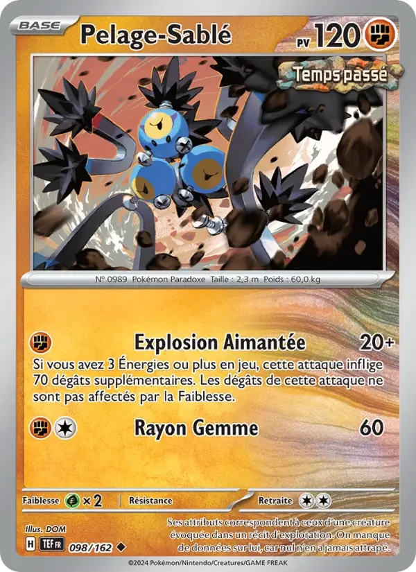 Carte Pokémon Pelage-Sablé — Forces Temporelles