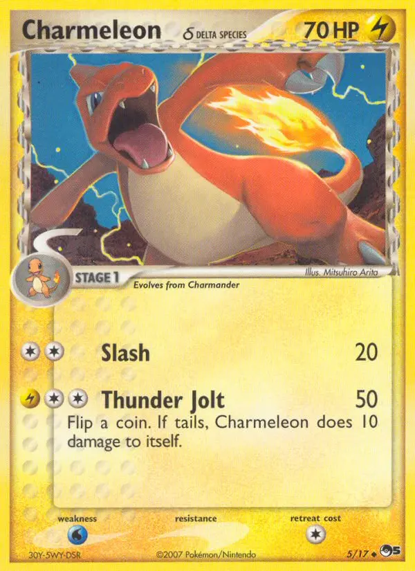 Carte Charmeleon δ