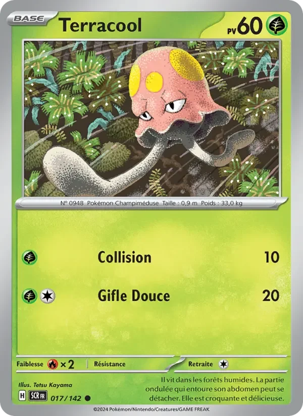 Carte Pokémon Terracool — Couronne Stellaire