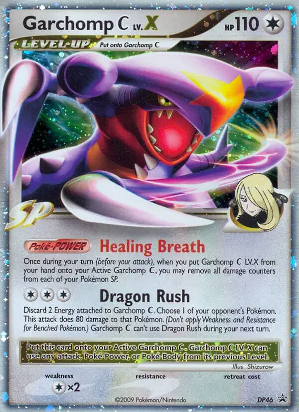 Carte Pokémon Carchacrok C LV.X — Promos Diamant et Perle