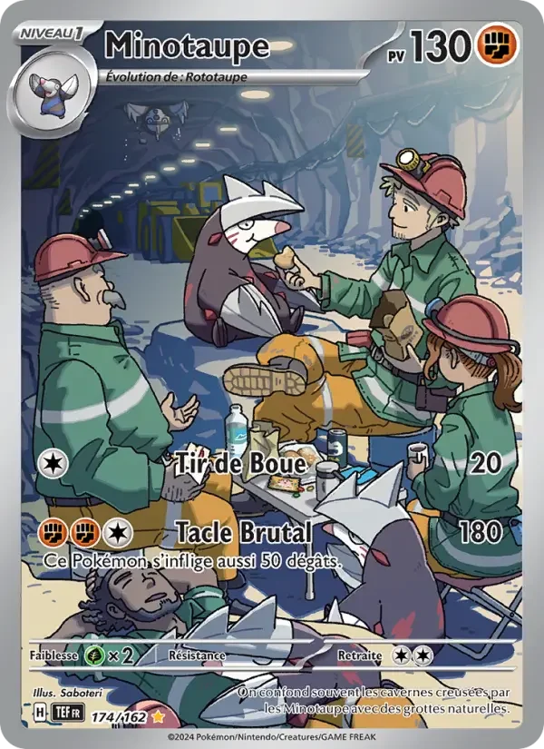 Carte Pokémon Minotaupe — Forces Temporelles