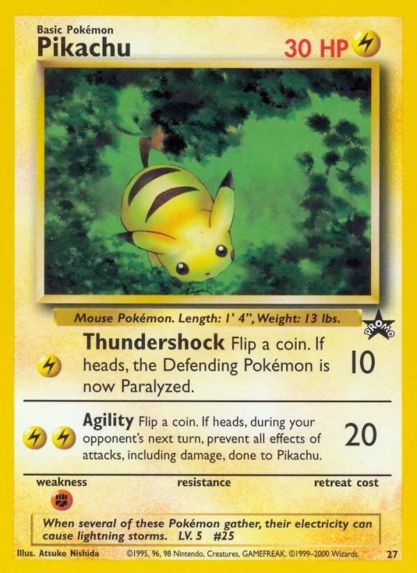 Carte Pikachu