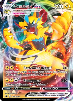 Carte Zeraora VMAX