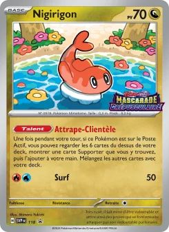Carte Pokémon Nigirigon — Promos Écarlate et Violet
