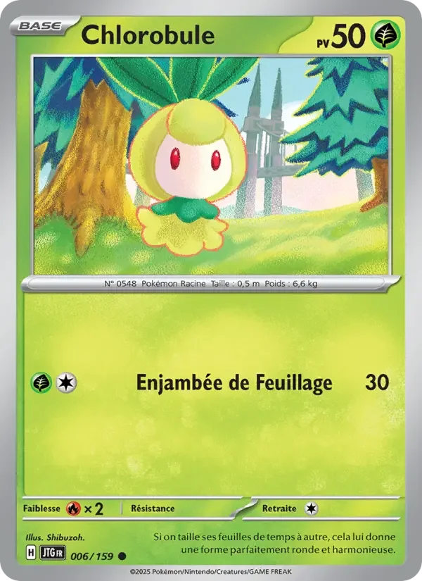 Carte Chlorobule