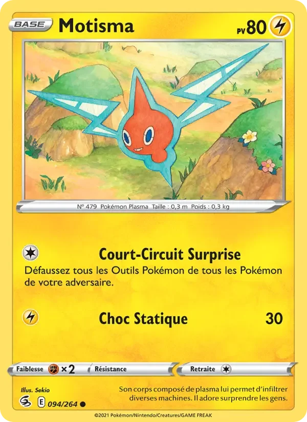 Carte Pokémon Motisma — Poing de Fusion