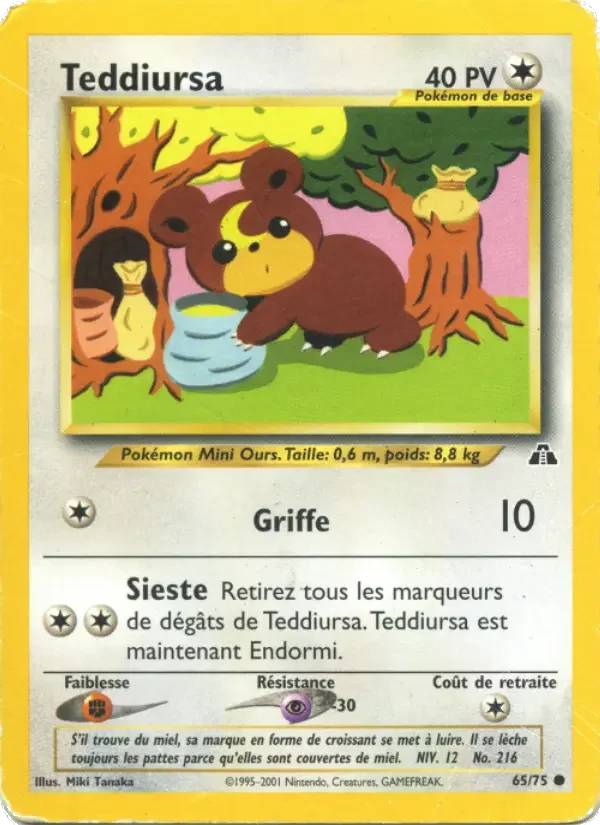 Carte Teddiursa