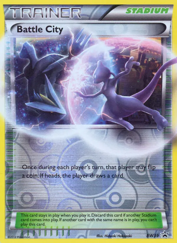 Carte Pokémon Battle City — Promos Noir et Blanc