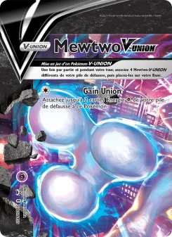 Carte Mewtwo V-UNION