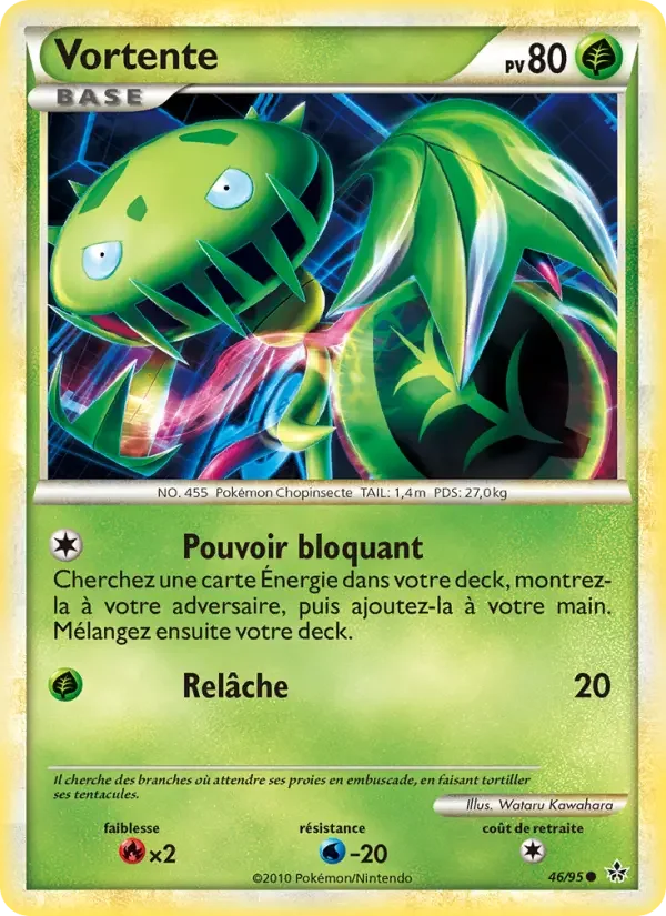 Carte Pokémon Vortente — Déchaînement