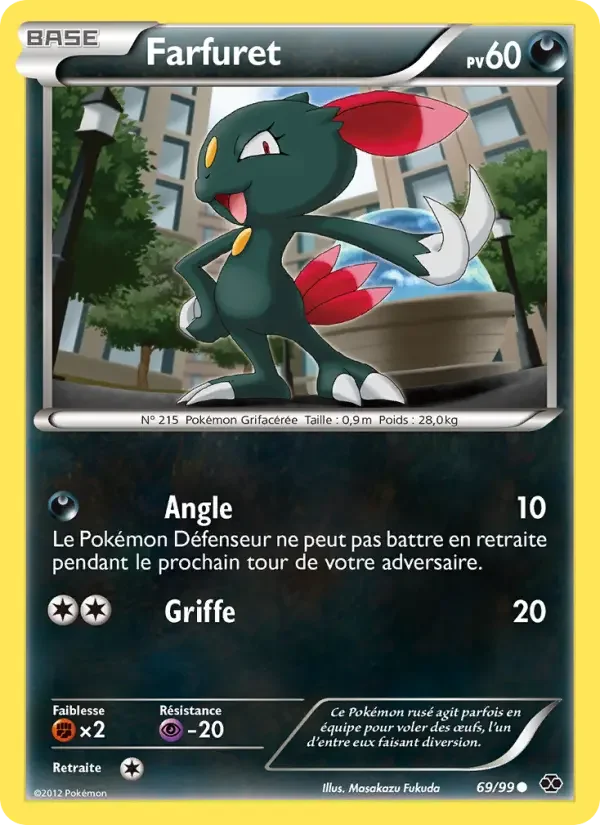 Carte Pokémon Farfuret — Destinées Futures