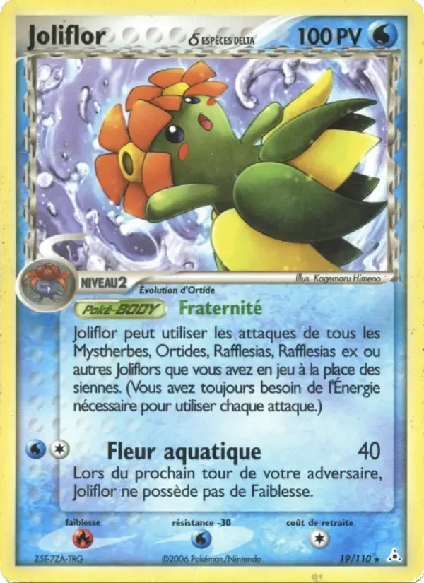 Carte Joliflor δ