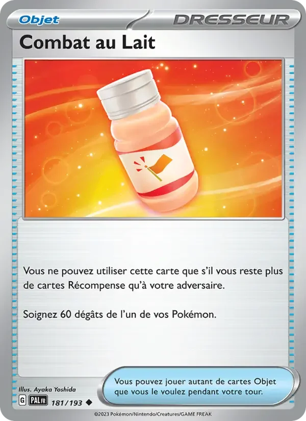 Carte Combat au Lait
