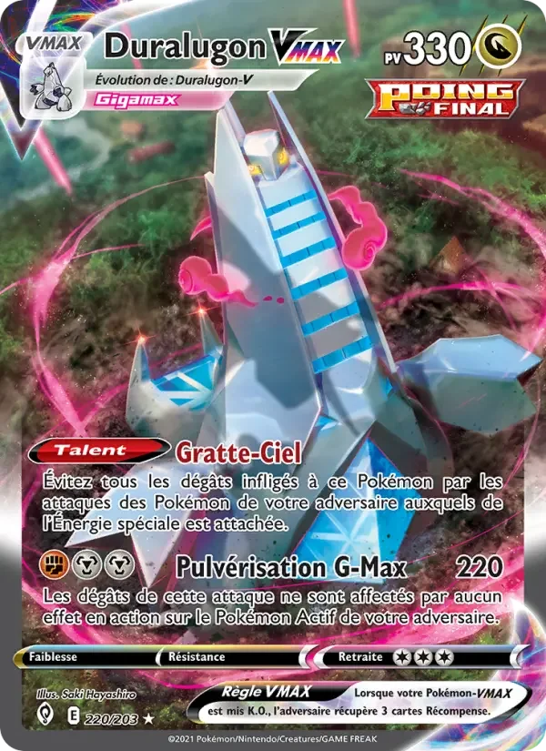 Carte Duralugon VMAX
