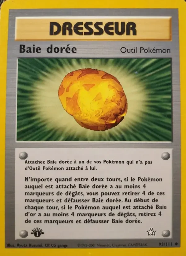 Carte Pokémon Baie dorée — Neo Genesis