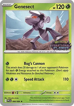 Carte Genesect