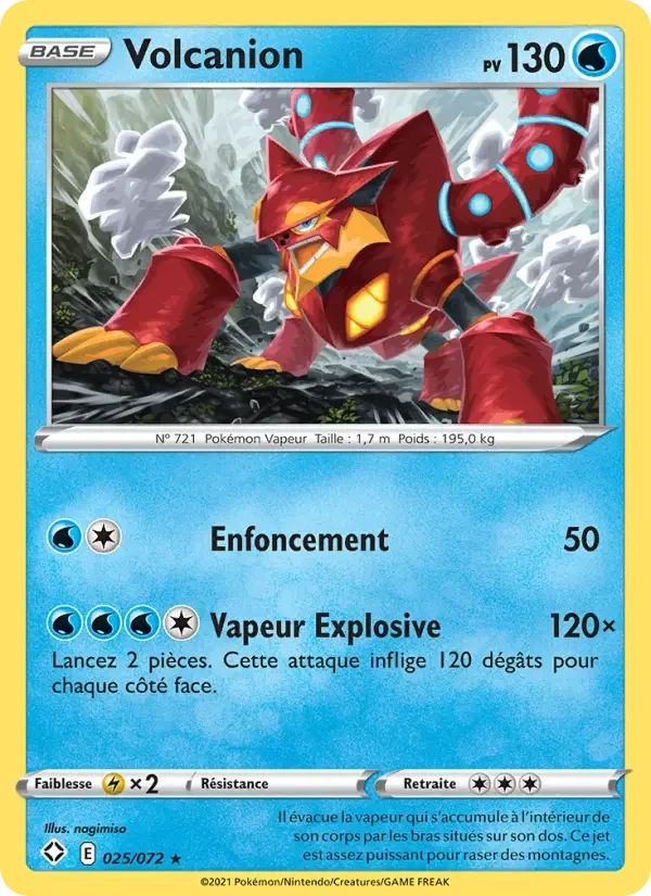Carte Volcanion