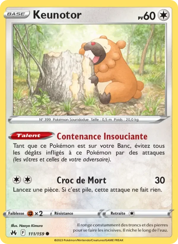 Carte Pokémon Keunotor — Zénith Suprême